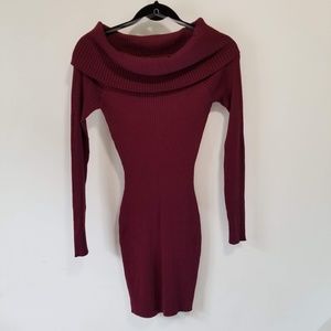 🎈Final Sale🎈 Off shoulder Ribbed Dress